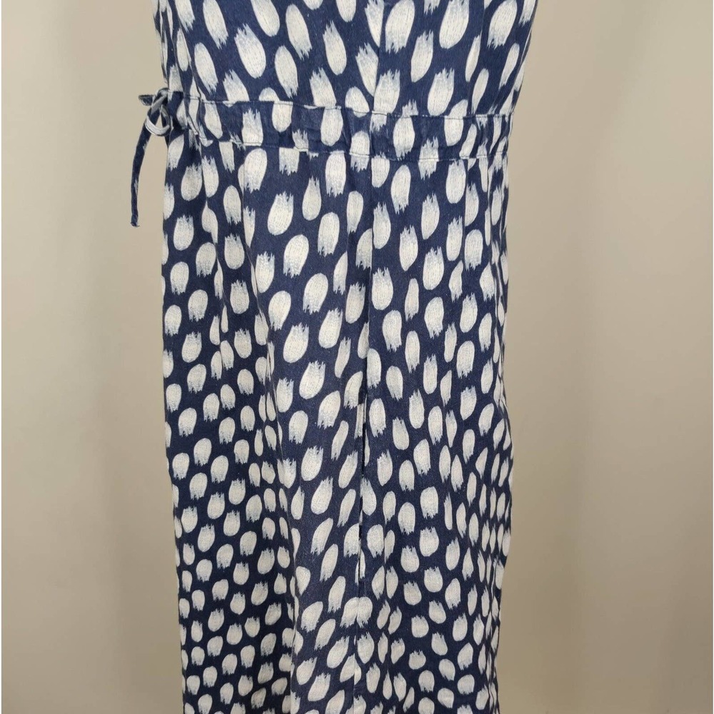 Patagonia Polka Dot Sleeveless Dress - Blue and White - Picture 6 of 9